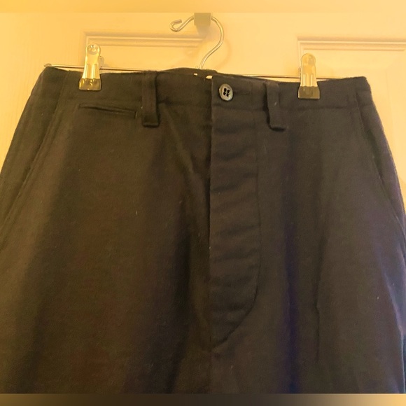 NLST Navy Blue Wool Harem Pants Trousers - Picture 5 of 16